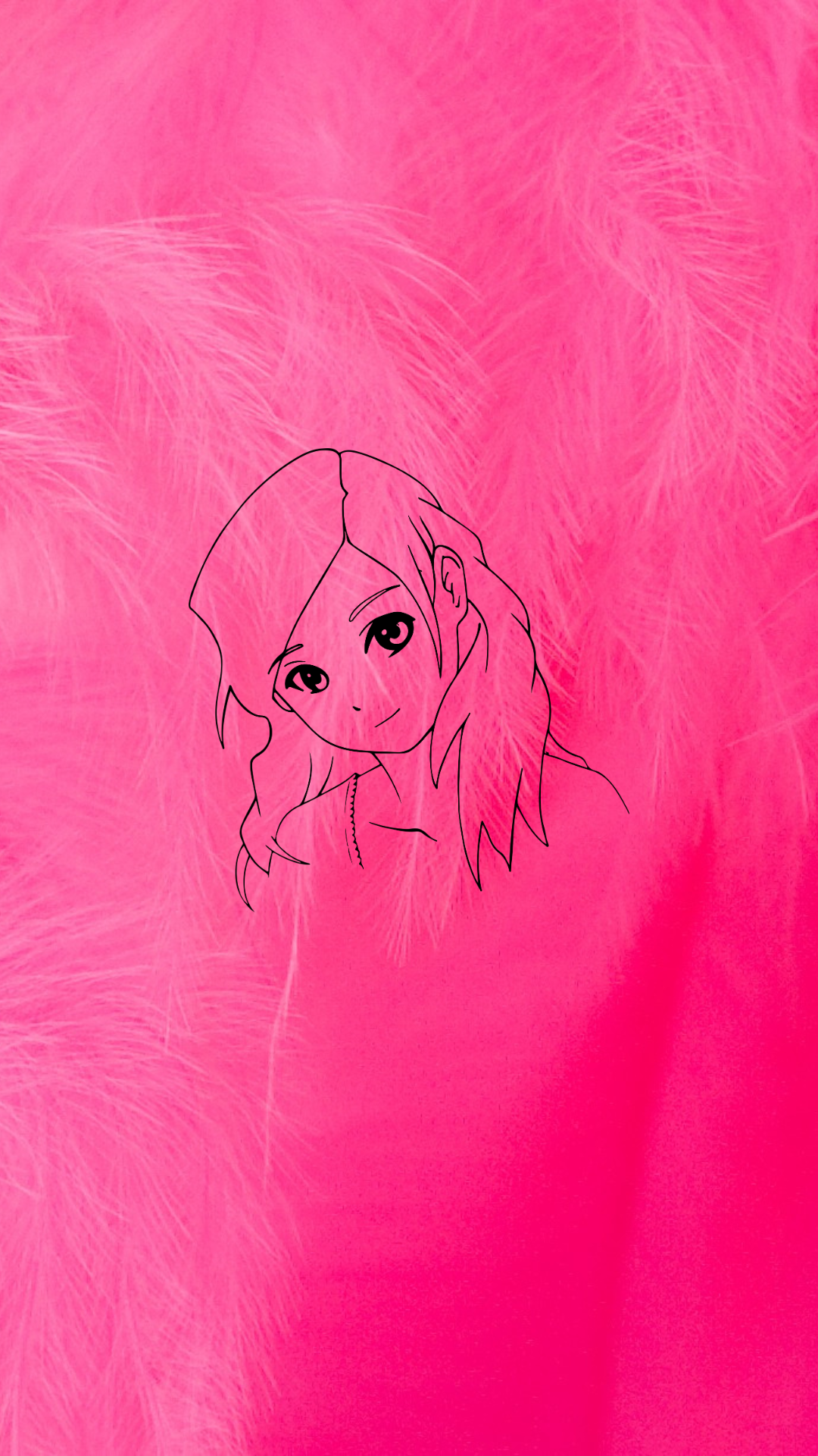 pink girl wallpaper